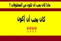 ماذا كان يجب ان تكون من المخلوقات ؟